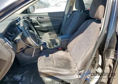 2015 Nissan Rogue S из США, поврежденный, VIN KNMAT2MT7FP559878